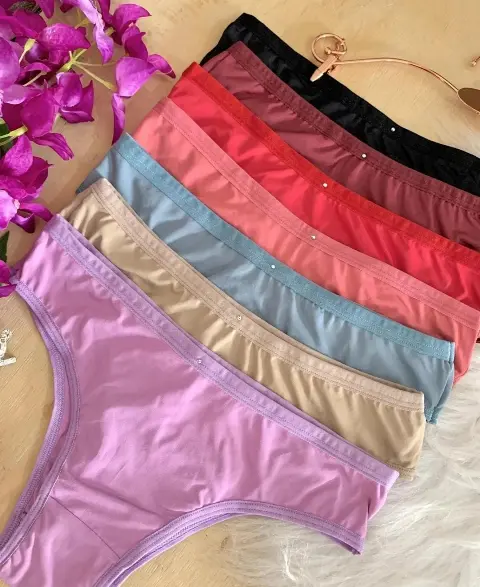 Calcinha Básica em Microfibra: unico 38 ao 44, GG