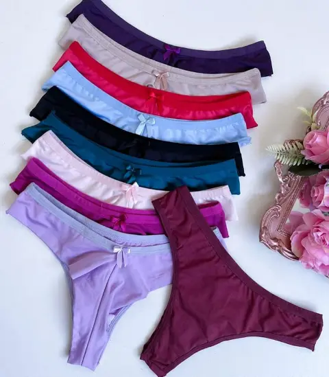 Calcinha Fio Duplo Premium adulto microfibra