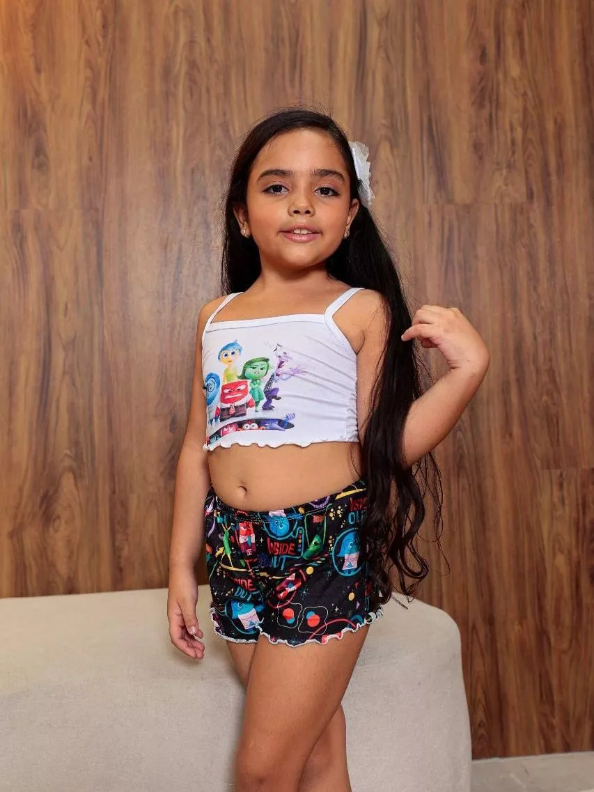 Baby Doll Infantil Virginia Suede Personagens